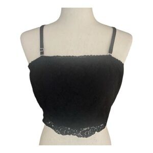 NWOT-BOUTIQUE-BLACK LACE BRALETTE-WOMENS SIZE 3X